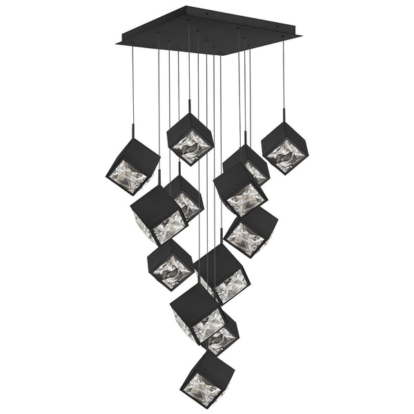 Ice Cube Chandelier by W.A.C. Lighting