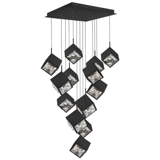 Ice Cube Chandelier by W.A.C. Lighting