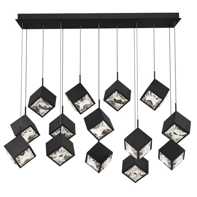 Ice Cube Chandelier by W.A.C. Lighting
