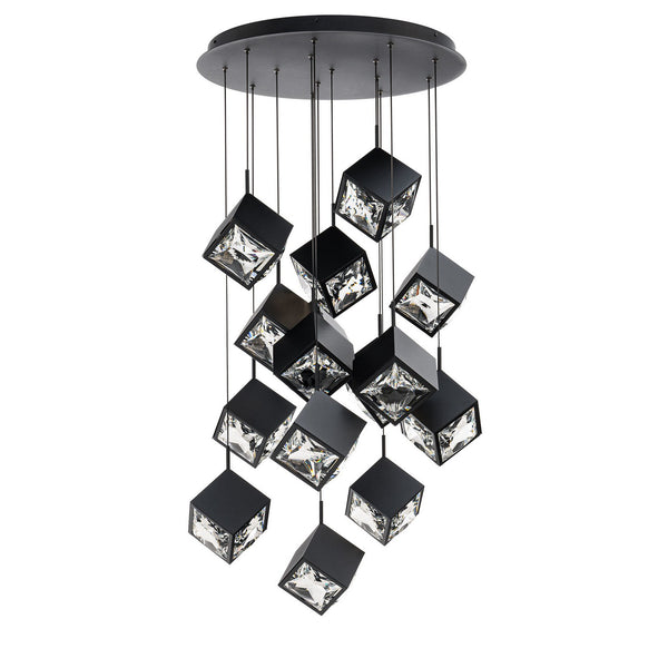 Ice Cube Chandelier by W.A.C. Lighting