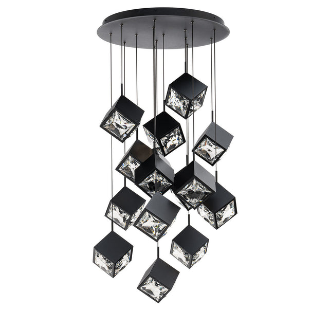 Ice Cube Chandelier by W.A.C. Lighting