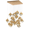 Ice Cube Chandelier by W.A.C. Lighting