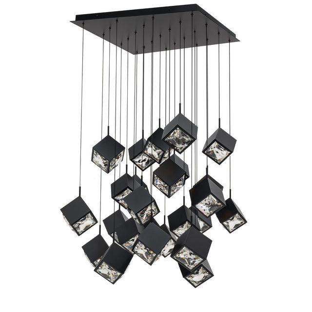 Ice Cube Chandelier by W.A.C. Lighting