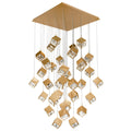 Ice Cube Chandelier by W.A.C. Lighting
