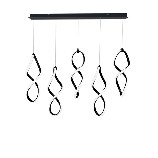 Interlace Chandelier by W.A.C. Lighting