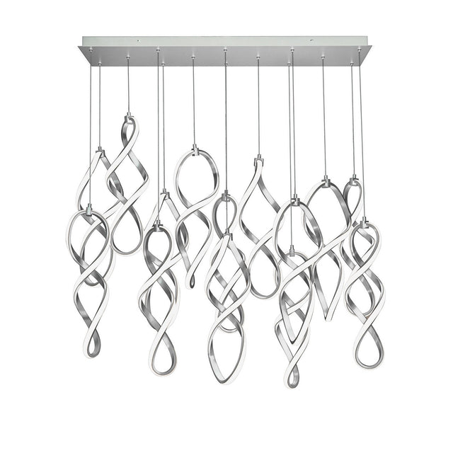 Interlace Chandelier by W.A.C. Lighting