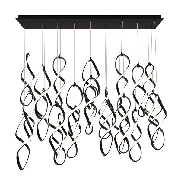 Interlace Chandelier by W.A.C. Lighting