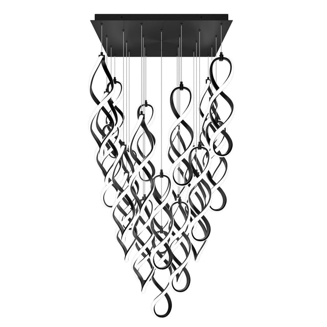 Interlace Chandelier by W.A.C. Lighting