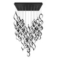 Interlace Chandelier by W.A.C. Lighting