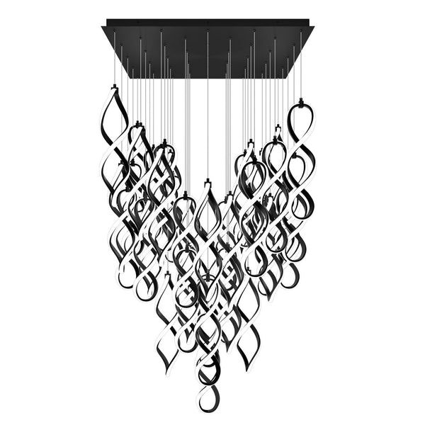Interlace Chandelier by W.A.C. Lighting
