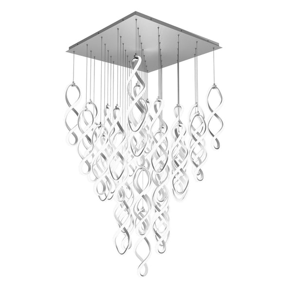 Interlace Chandelier by W.A.C. Lighting