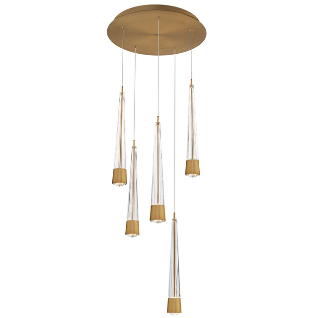Quill Chandelier by W.A.C. Lighting