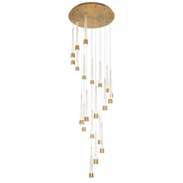 Quill Chandelier by W.A.C. Lighting