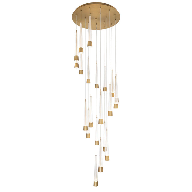 Quill Chandelier by W.A.C. Lighting