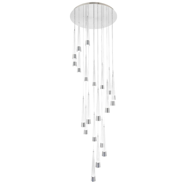 Quill Chandelier by W.A.C. Lighting