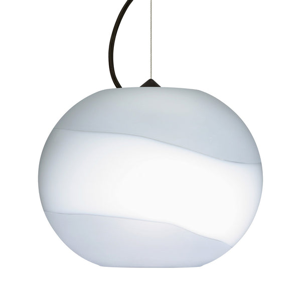 Besa Luna Cable Pendant Outdoor (Damp) Pendant by Besa