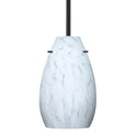 Besa Pera Stem Pendant Outdoor (Damp) Pendant by Besa