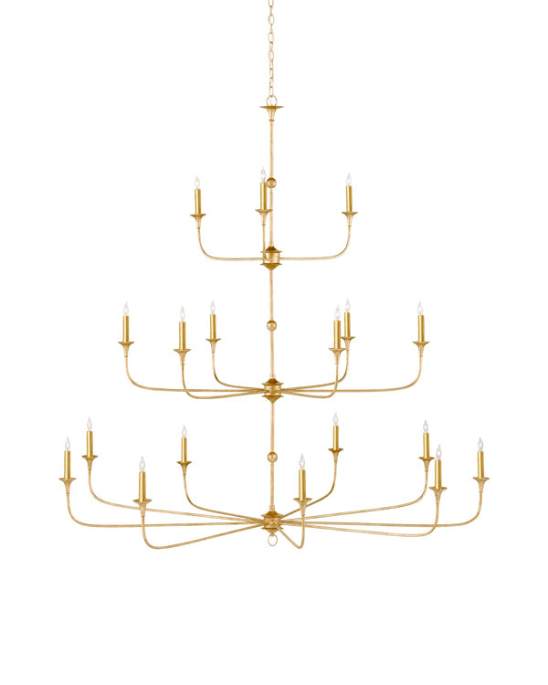 Nottaway Collection Chandelier by Currey and Company