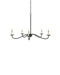Saxon Collection Chandelier by Currey and Company