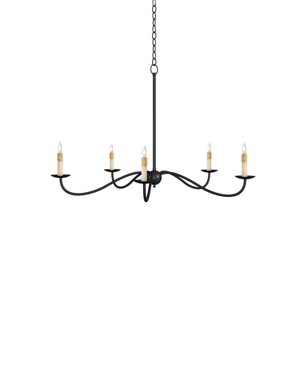 Saxon Collection Chandelier by Currey and Company