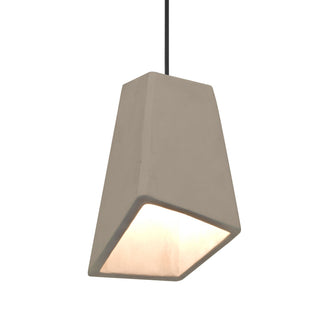 Buy black-with-tan-glass-and-beige-tan-shade Besa Skip Pendant Pendant by Besa