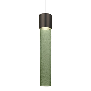 Buy bronze-with-moss-bubble-glass-and-green-shade Besa Wanda Pendant Pendant by Besa