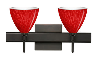 Besa Mia Vanity with Square Canopy Outdoor (Damp) Sconce by Besa