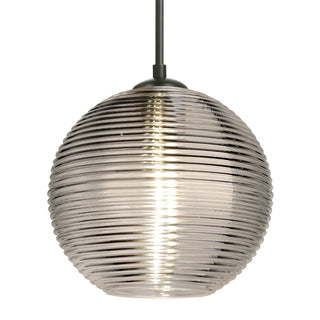 Buy black-with-smoke-glass-and-smoke-shade Besa Kristall Pendant Outdoor (Damp) Pendant by Besa