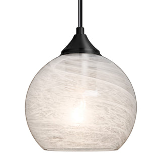 Buy black-with-vapor-clear-glass-and-clear-textured-shade Besa Jilly Pendant Outdoor (Damp) Pendant by Besa