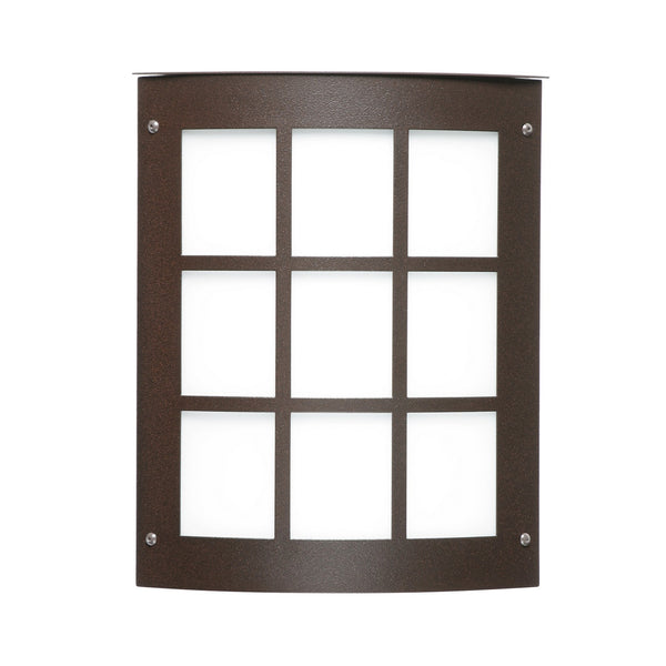 Besa Outdoor Sconce Moto Grid Outdoor (Wet) Lantern by Besa