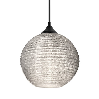 Buy black-with-glitter-glass-and-silver-gray-shade Besa Kristall Outdoor Pendant Outdoor (Damp) Hanging Lanterns by Besa