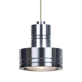 Buy satin-nickel-with-sputnik-glass-and-metal-shade Besa Sputnik Pendant Pendant by Besa