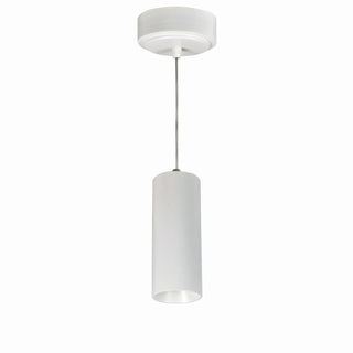 Buy white Cylinder Ilene Outdoor (Damp) Pendant by Nora Lighting