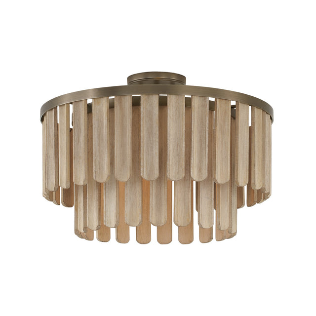 Jada Semi-Flush Mount Flush Mount Ceiling Light by Capital Lighting