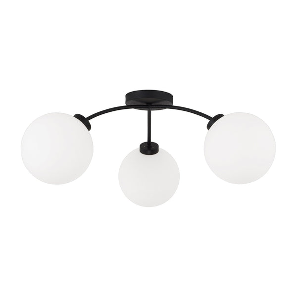 Amos Outdoor (Damp) Semi-Flush Mount Flush Mount Ceiling Light by Capital Lighting