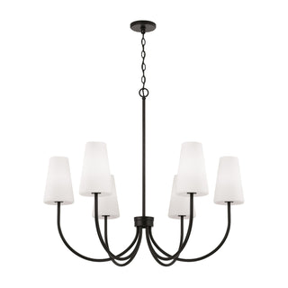 Buy matte-black Averitt Chandelier by Capital Lighting
