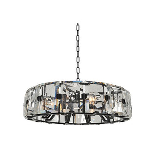 Buy dark-bronze-and-clear-seedy-shade Giada Pendant by Kalco