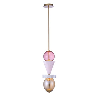 Buy winter-brass Demi Pendant by Kalco