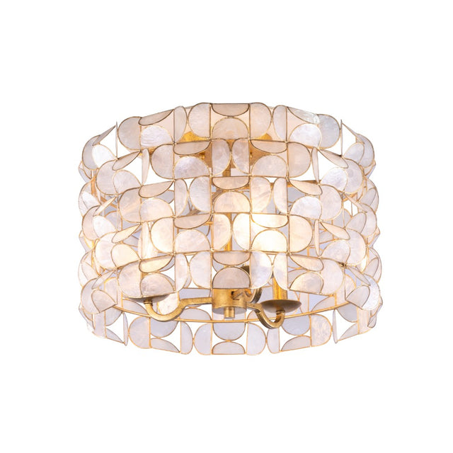 Crescent Flush Mount Ceiling Light by Kalco