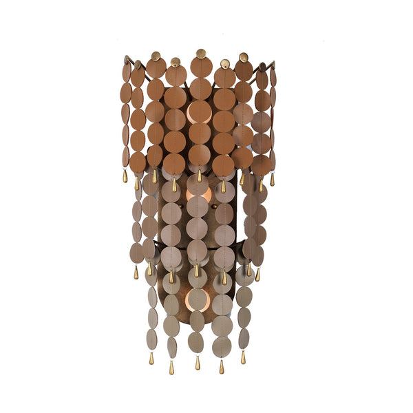 Pelt Sconce by Kalco