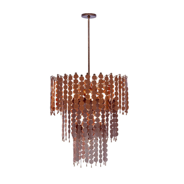 Pelt Chandelier by Kalco
