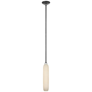 Buy bronze-with-alabaster-glass Formosa Outdoor (Damp) Pendant by Visual Comfort Signature