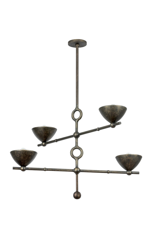 Vishal Outdoor (Damp) Chandelier by Troy Lighting