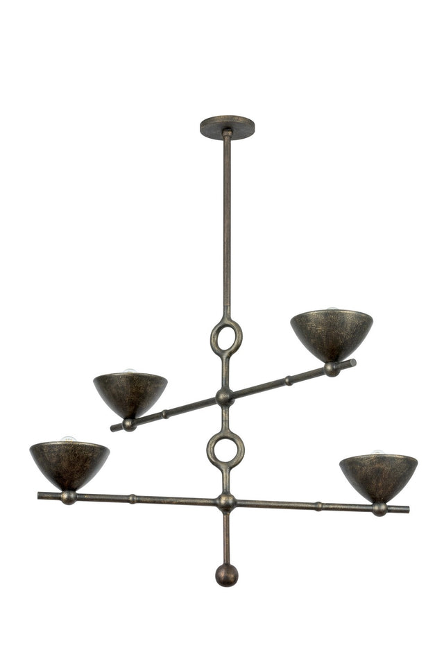 Vishal Outdoor (Damp) Chandelier by Troy Lighting