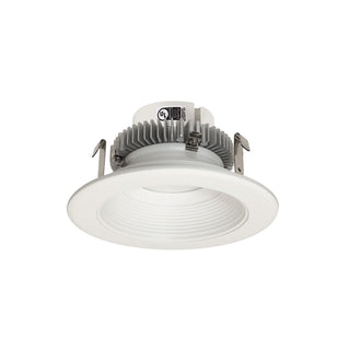 Buy matte-powder-white Outdoor (Wet) Retrofit Baffle by Nora Lighting