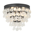 Calypso Outdoor (Damp) Flush Mount Ceiling Light by Crystorama