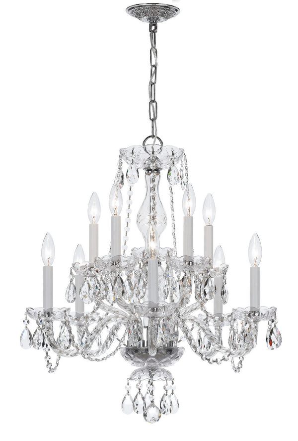 Traditional Crystal Outdoor (Damp) Chandelier by Crystorama