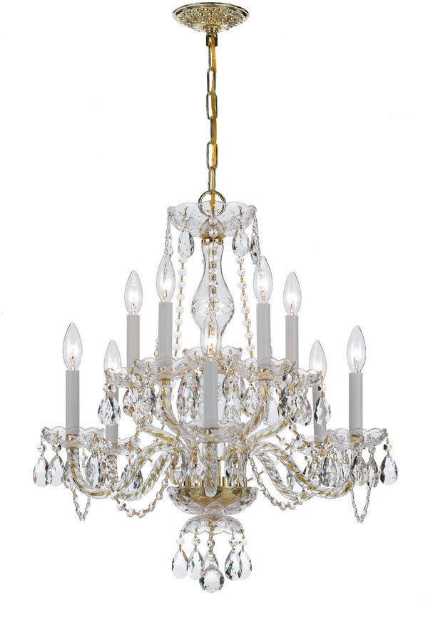 Traditional Crystal Outdoor (Damp) Chandelier by Crystorama