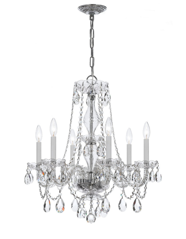 Traditional Crystal Outdoor (Damp) Chandelier by Crystorama