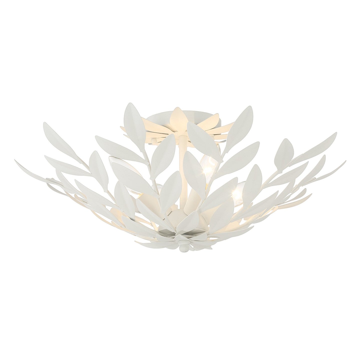 Broche Semi-Flush Mount Ceiling Light by Crystorama